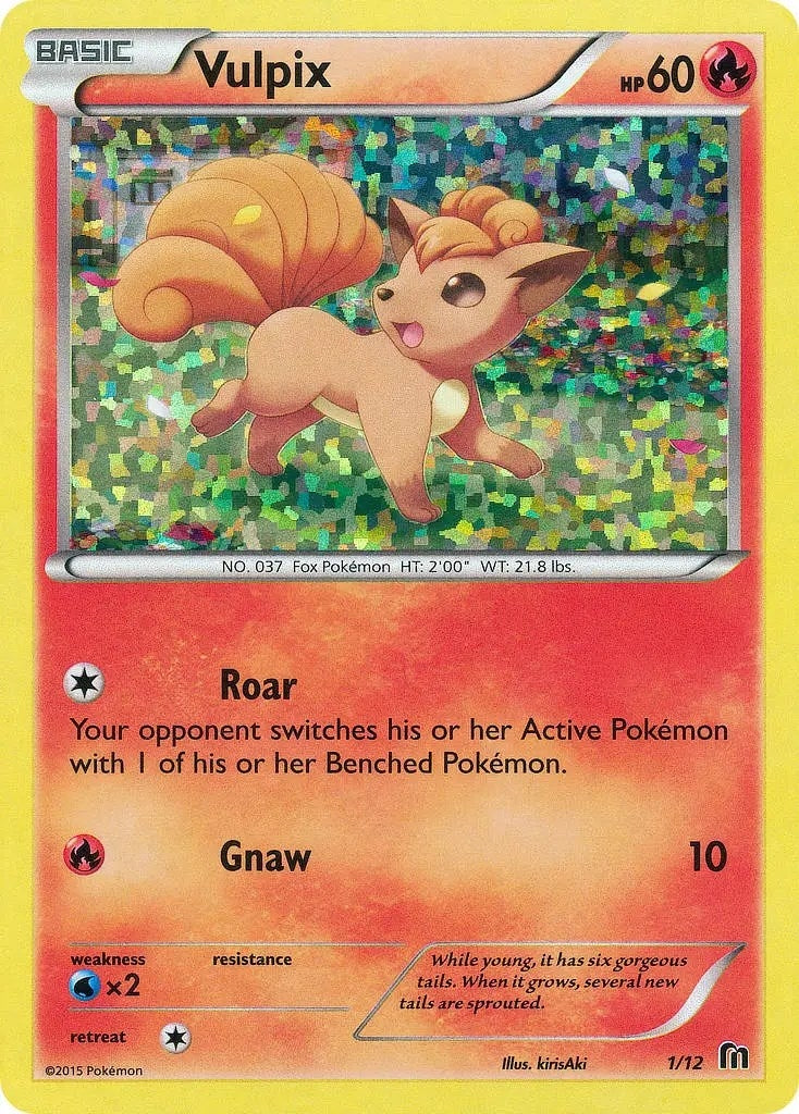 Image for Vulpix (001/012) [McDonald's Promos 2016] - Pokemon