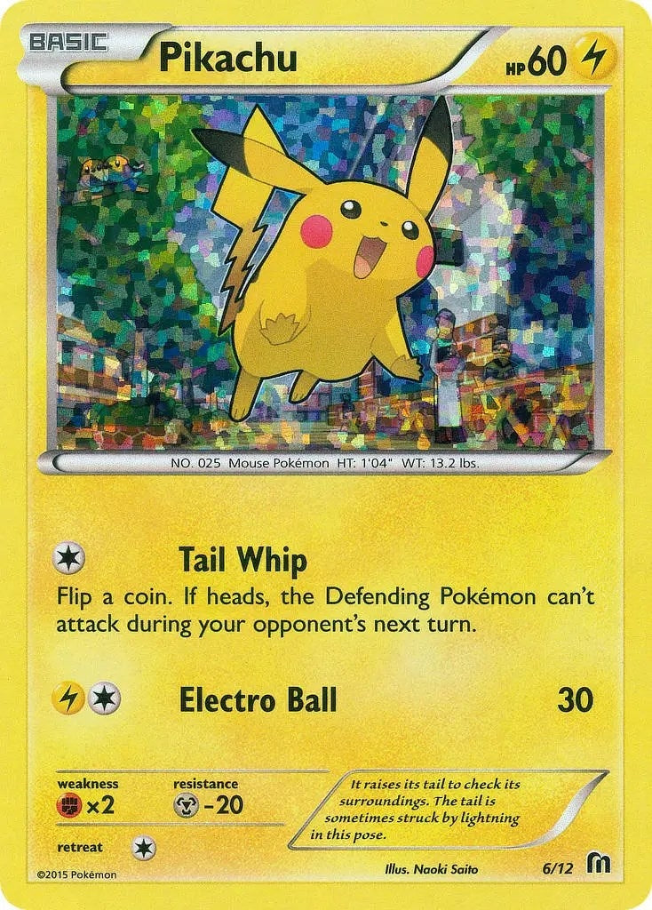 Image for Pikachu (006/012) [McDonald's Promos 2016] - Pokemon