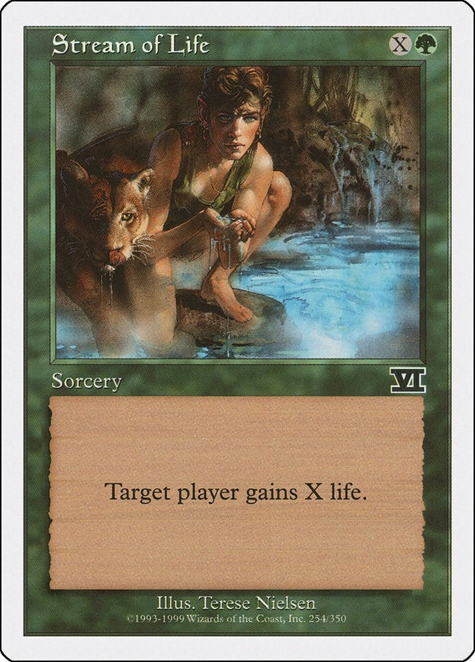 Image for Stream of Life (254) [Classic Sixth Edition] - Magic: The Gathering