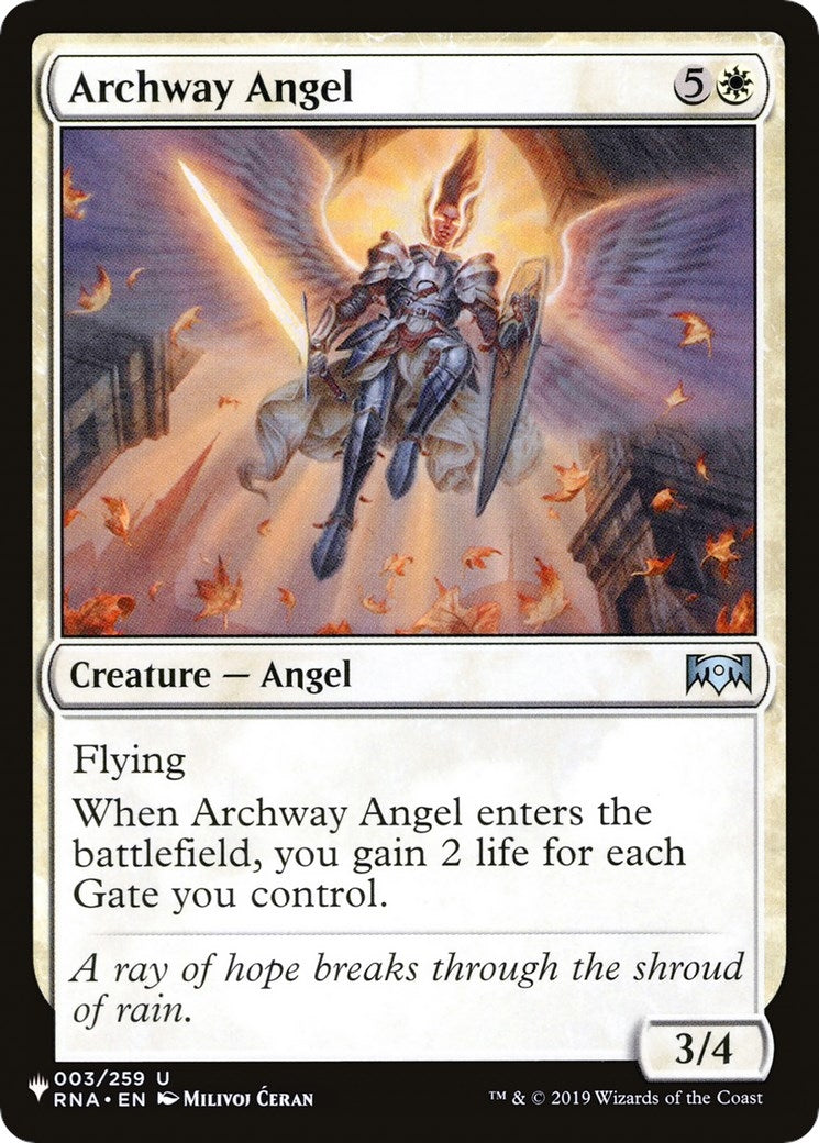 Image for Archway Angel (003/259) [The List Reprints] - Magic: The Gathering