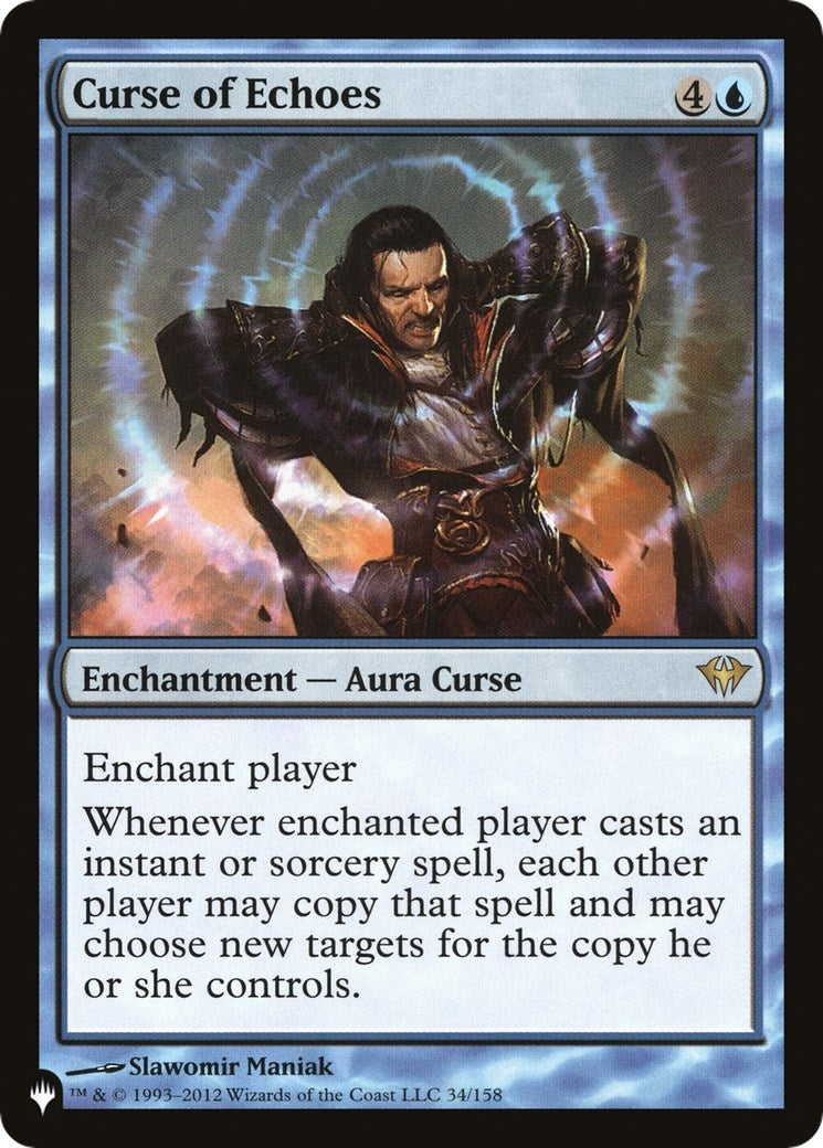 Image for Curse of Echoes (34/158) [The List Reprints] - Magic: The Gathering
