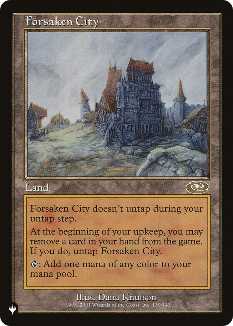Image for Forsaken City (139/143) [The List Reprints] - Magic: The Gathering