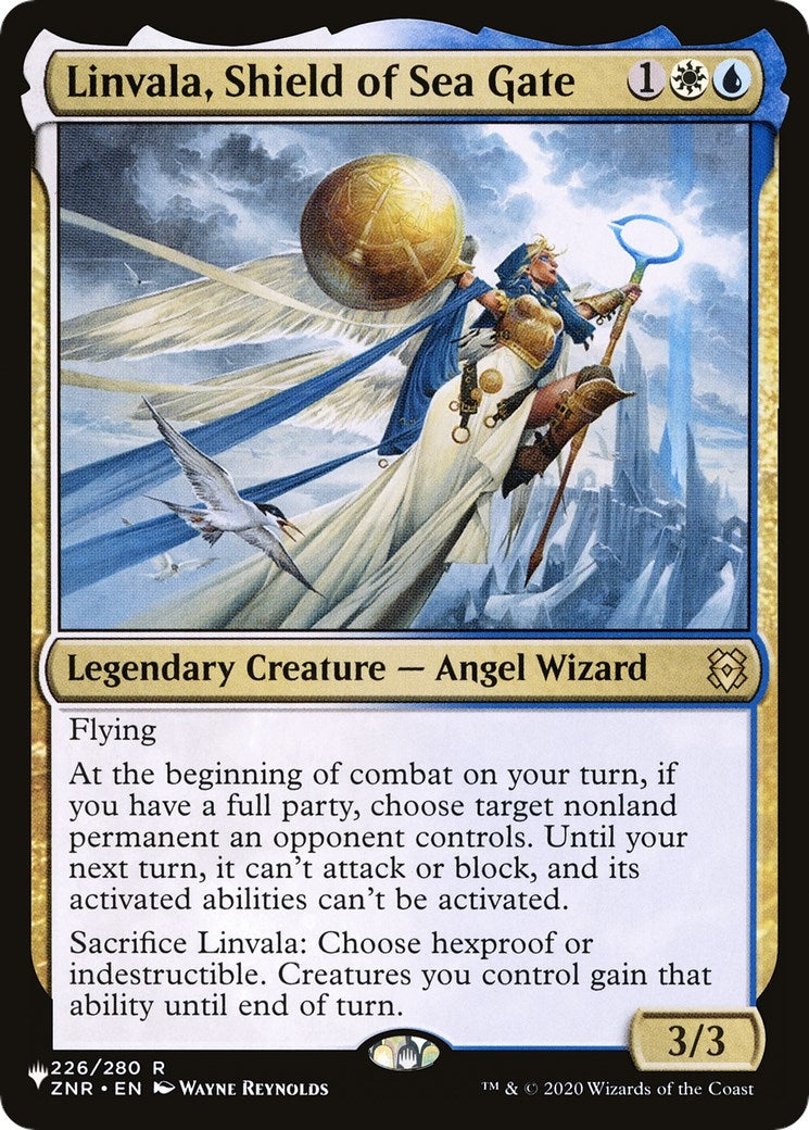 Image for Linvala, Shield of Sea Gate (226/280) [The List Reprints] - Magic: The Gathering
