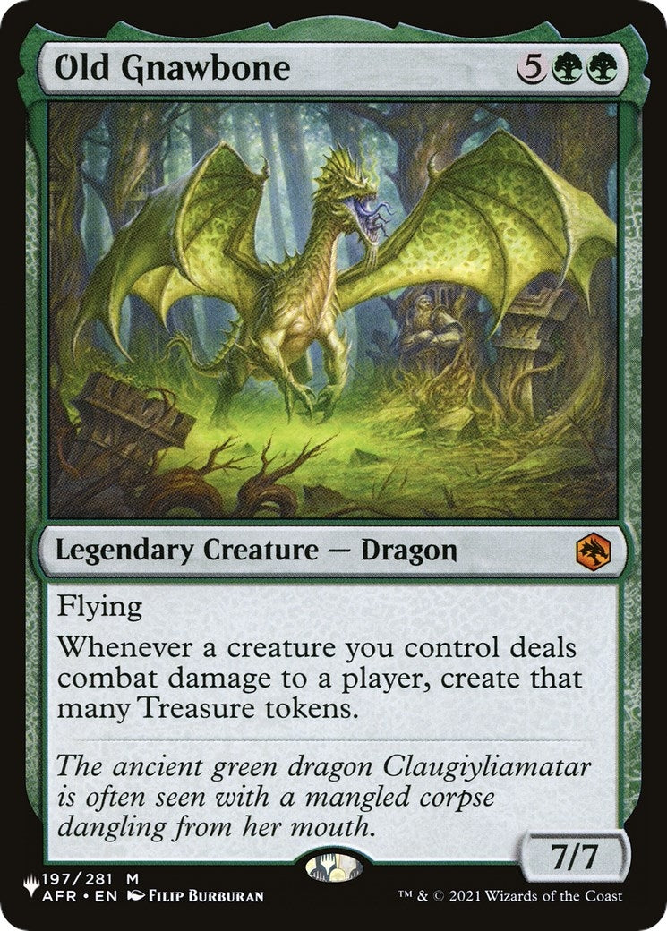 Image for Old Gnawbone (197/281) [The List Reprints] - Magic: The Gathering