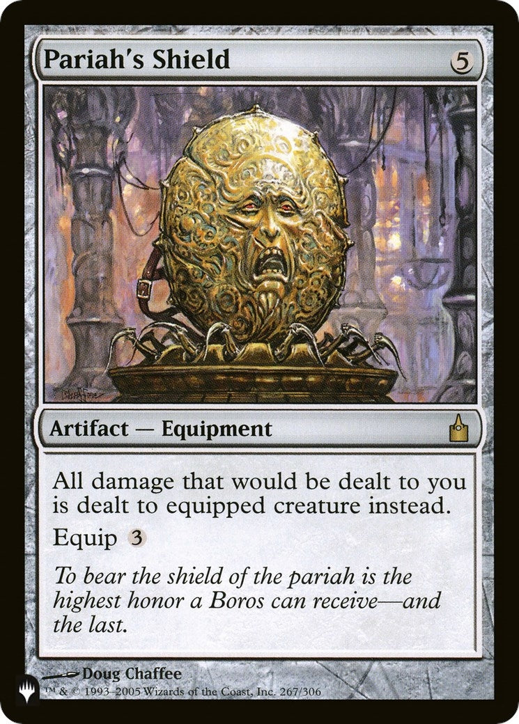 Image for Pariah's Shield (267/306) [The List Reprints] - Magic: The Gathering