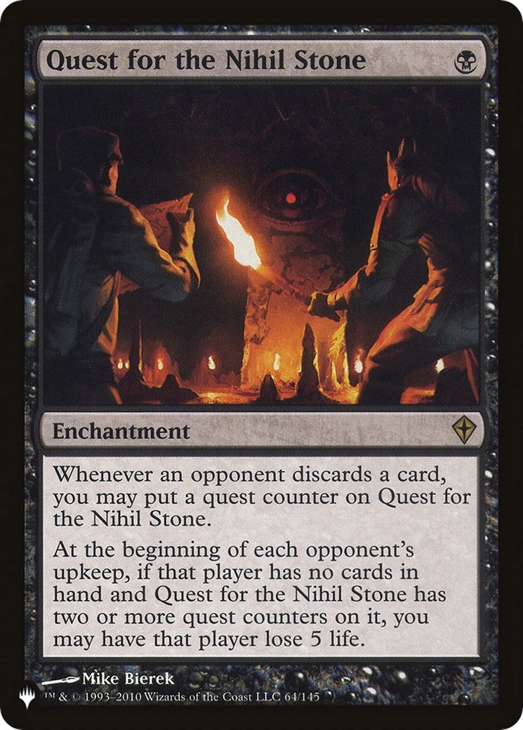 Image for Quest for the Nihil Stone (64/145) [The List Reprints] - Magic: The Gathering