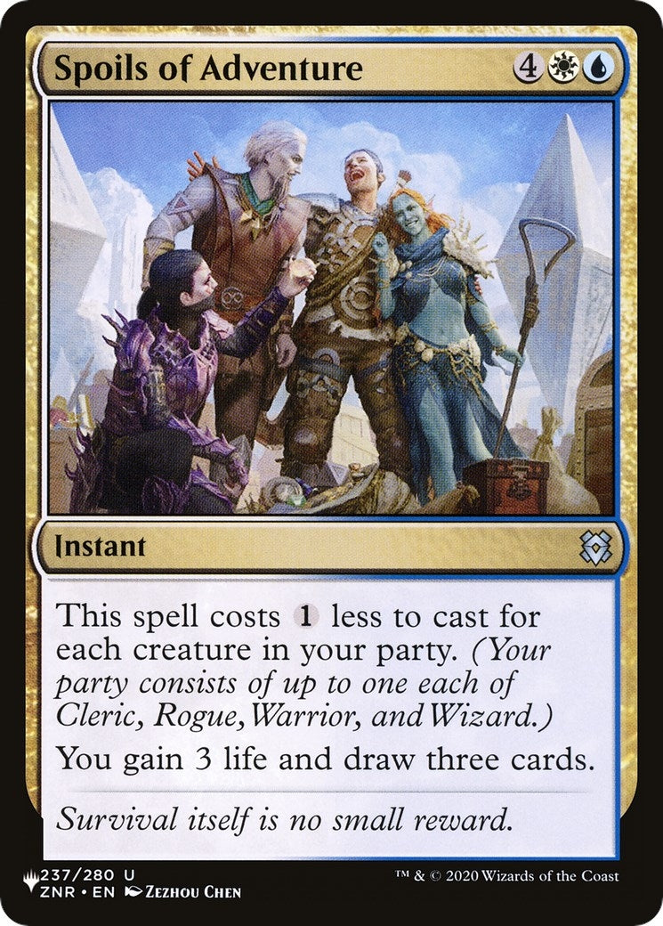 Image for Spoils of Adventure (237) [The List Reprints] - Magic: The Gathering