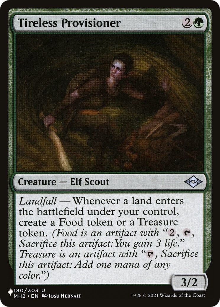 Image for Tireless Provisioner (180/303) [The List Reprints] - Magic: The Gathering