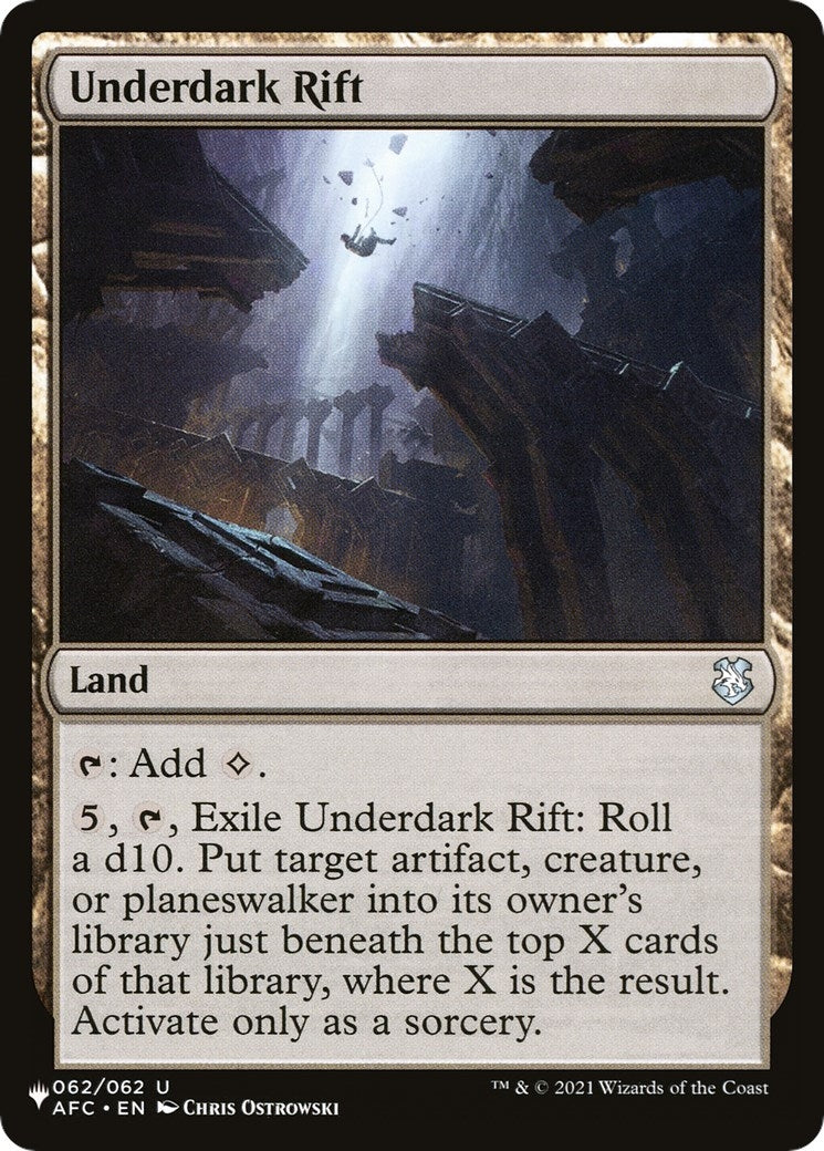 Image for Underdark Rift (062/062) [The List Reprints] - Magic: The Gathering