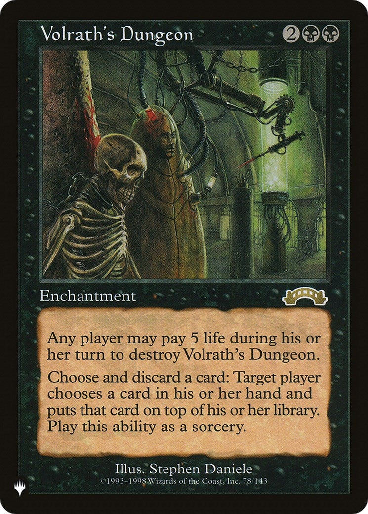 Image for Volrath's Dungeon (78/143) [The List Reprints] - Magic: The Gathering