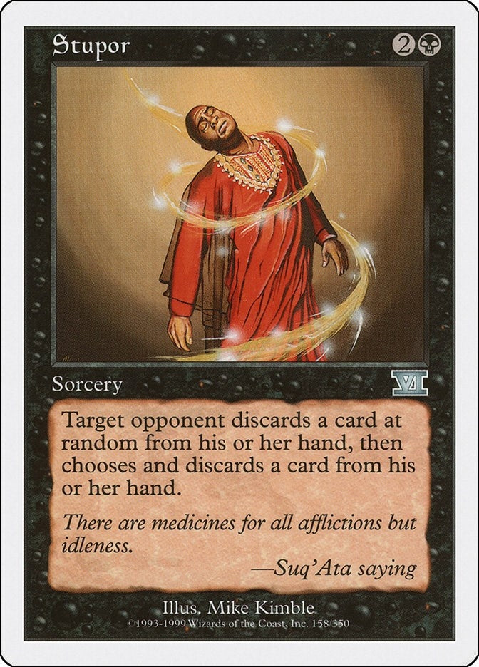 Image for Stupor (158) [Classic Sixth Edition] - Magic: The Gathering