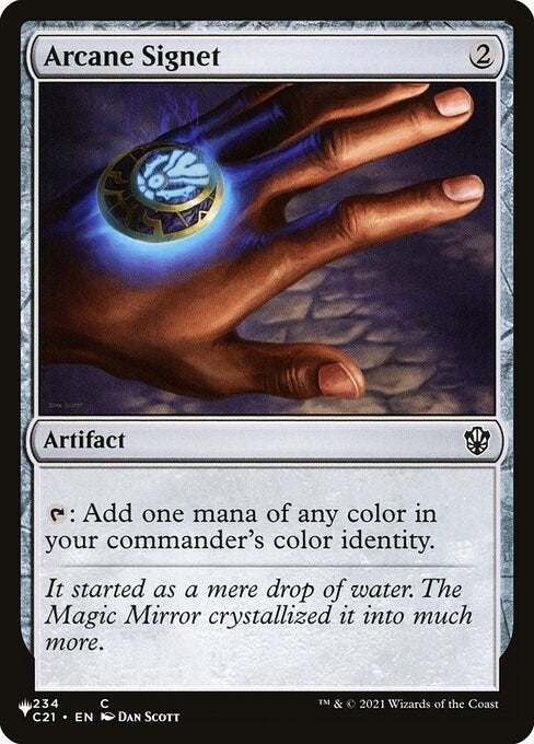 Image for Arcane Signet (C21) (234) [The List Reprints] - Magic: The Gathering