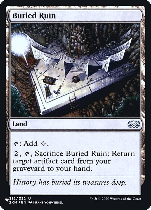 Buried Ruin (312) [The List Reprints]