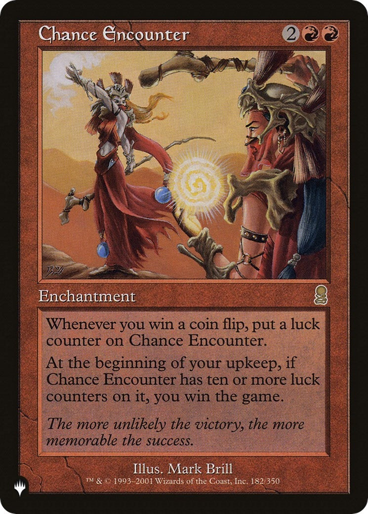 Image for Chance Encounter (182) [The List Reprints] - Magic: The Gathering
