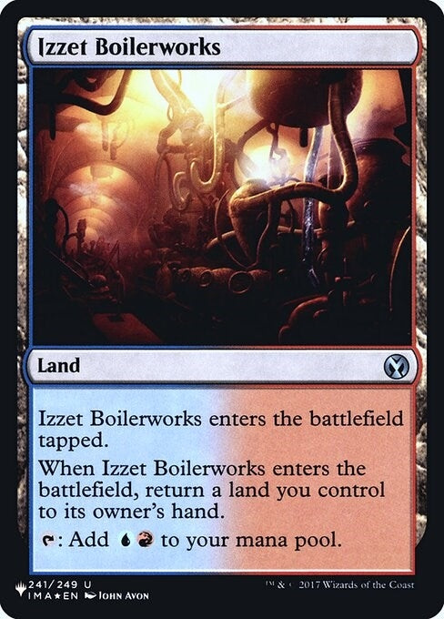 Image for Izzet Boilerworks (IMA) (241) [The List Reprints] - Magic: The Gathering