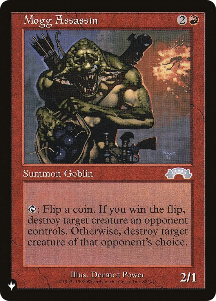 Image for Mogg Assassin (88) [The List Reprints] - Magic: The Gathering