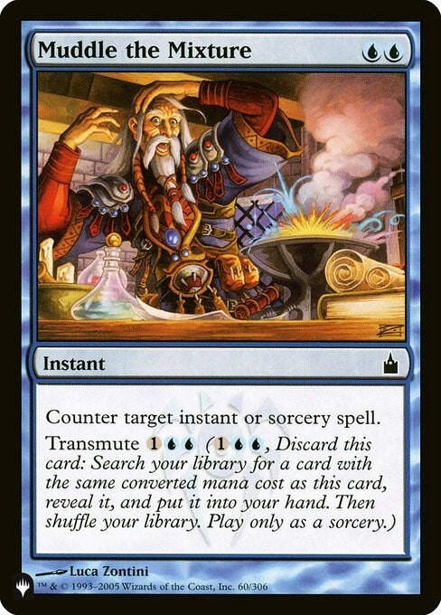 Image for Muddle the Mixture (60) [The List Reprints] - Magic: The Gathering