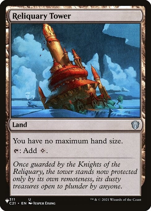 Image for Reliquary Tower (C21) (311) [The List Reprints] - Magic: The Gathering