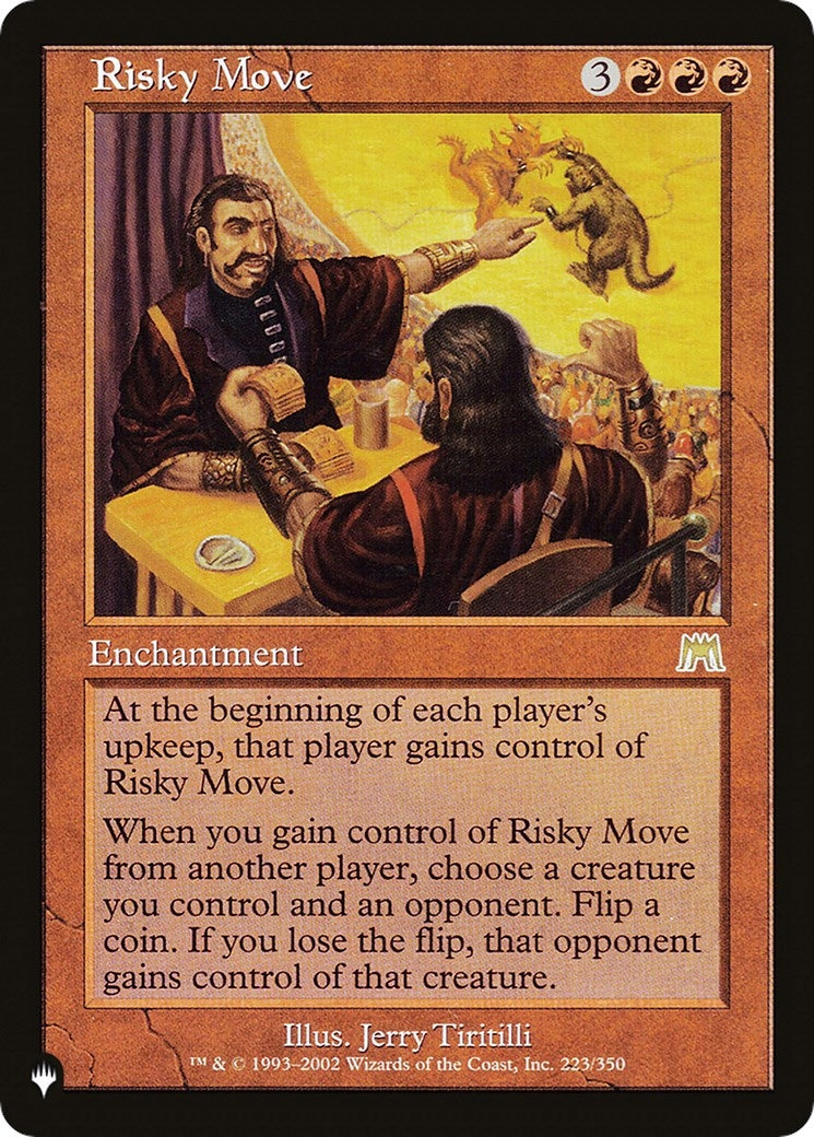 Image for Risky Move (223) [The List Reprints] - Magic: The Gathering