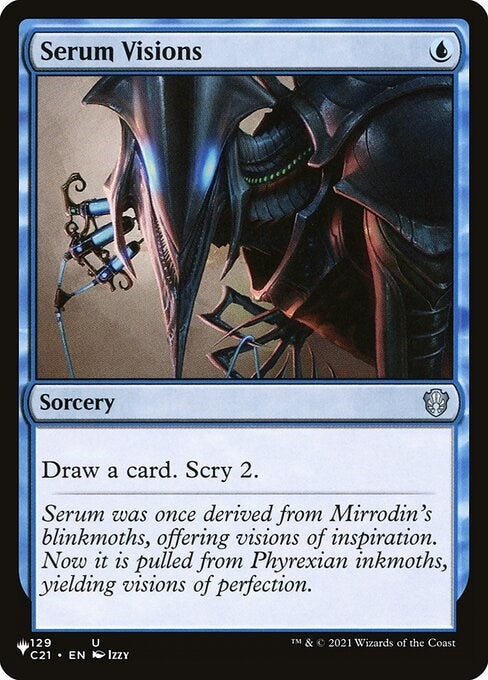 Image for Serum Visions (129) [The List Reprints] - Magic: The Gathering