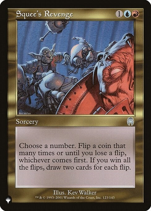 Image for Squee's Revenge (123) [The List Reprints] - Magic: The Gathering