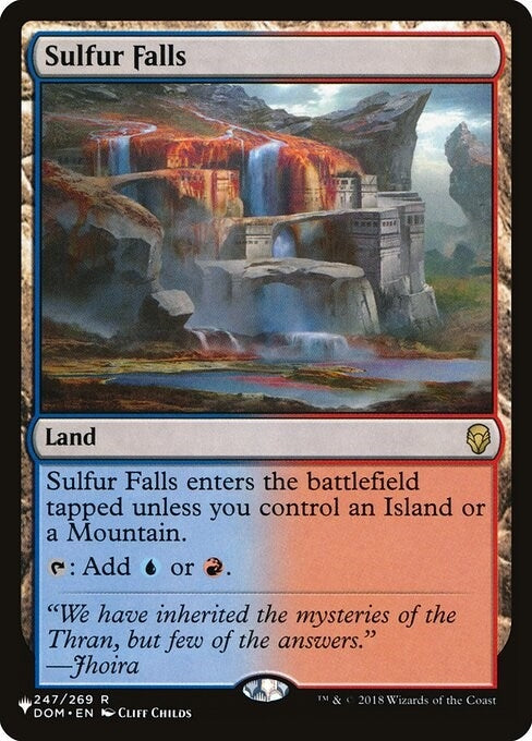 Image for Sulfur Falls (247) [The List Reprints] - Magic: The Gathering