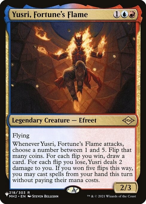 Image for Yusri, Fortune's Flame (218) [The List Reprints] - Magic: The Gathering