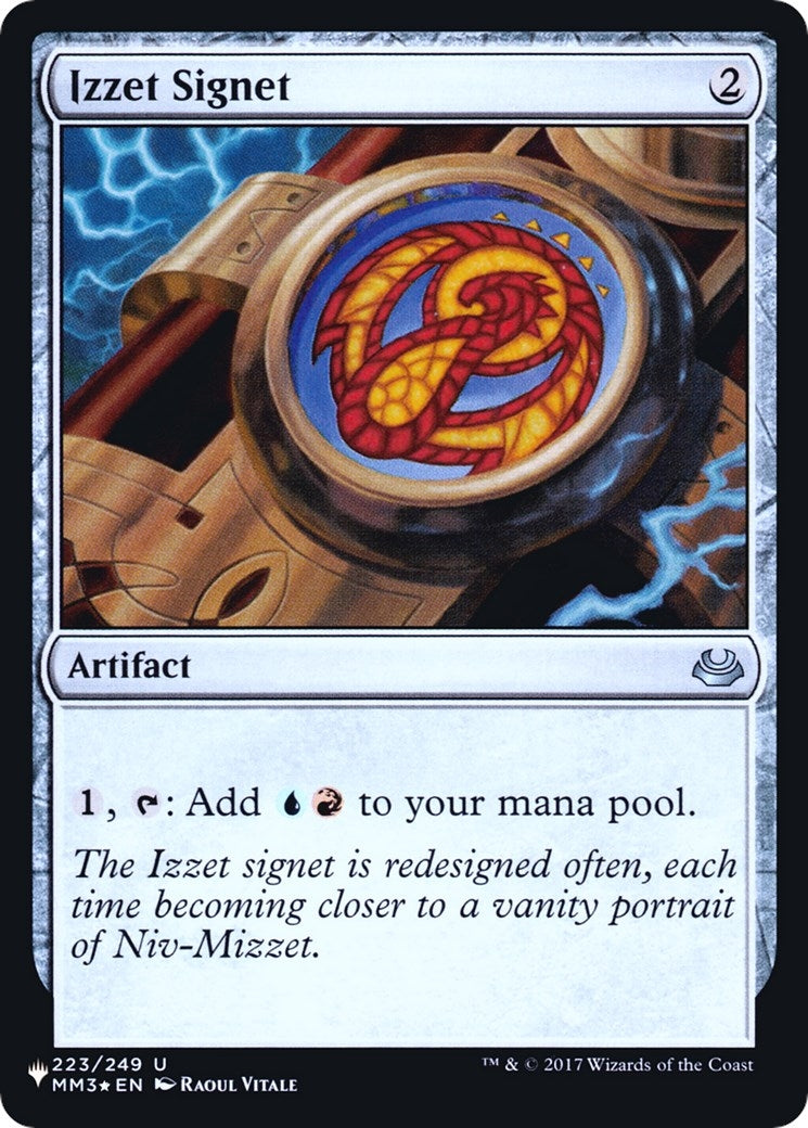 Image for Izzet Signet (223) [The List Reprints] - Magic: The Gathering