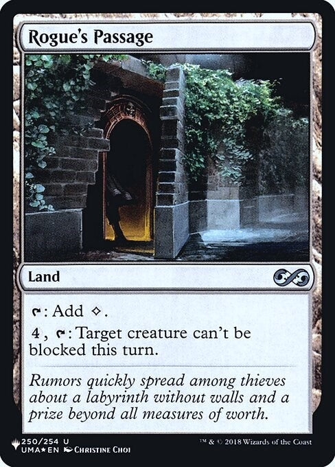 Image for Rogue's Passage (UMA) (250) [The List Reprints] - Magic: The Gathering