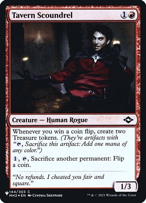 Image for Tavern Scoundrel (144) [The List Reprints] - Magic: The Gathering