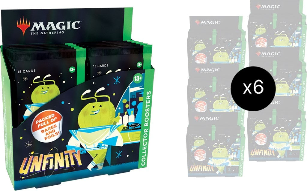 Image for Unfinity - Collector Booster Display Case - Magic: The Gathering