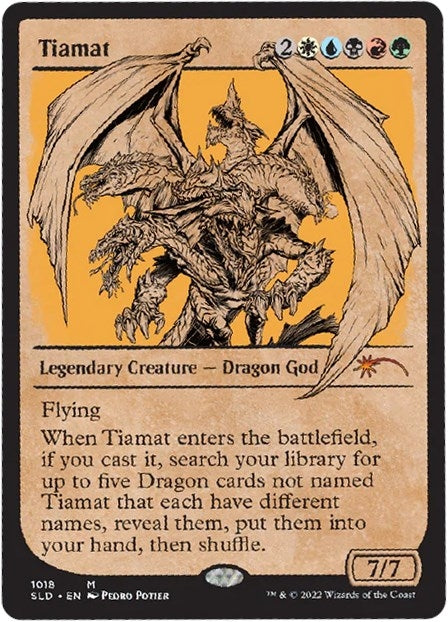 Image for Tiamat (Showcase) (1017) [Secret Lair Drop Series] - Magic: The Gathering