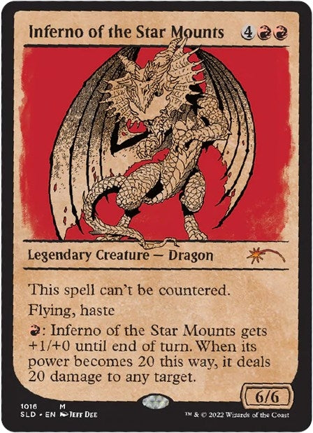 Image for Inferno of the Star Mounts (Showcase) (1015) [Secret Lair Drop Series] - Magic: The Gathering