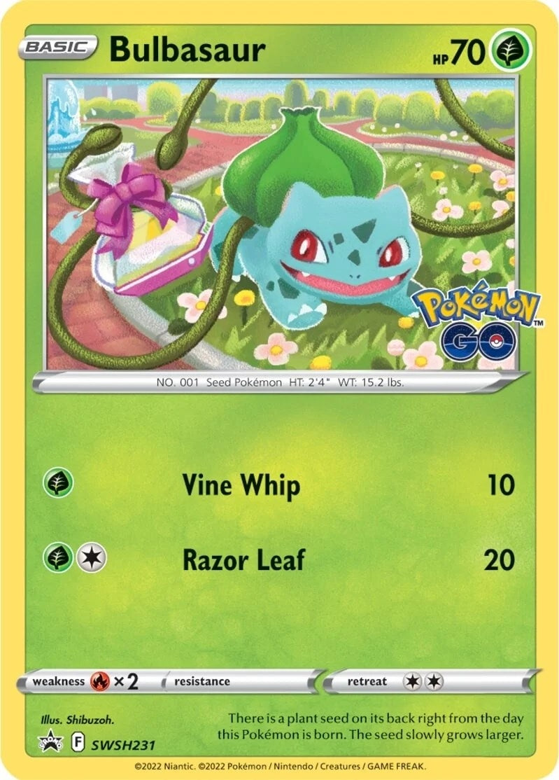 Image for Bulbasaur - SWSH231 (SWSH231) [SWSH: Sword & Shield Promo Cards] - Pokemon