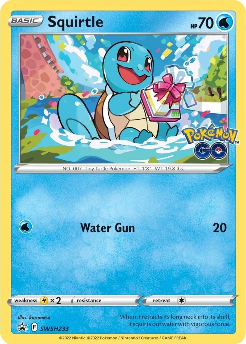 Image for Squirtle - SWSH233 (SWSH233) [SWSH: Sword & Shield Promo Cards] - Pokemon