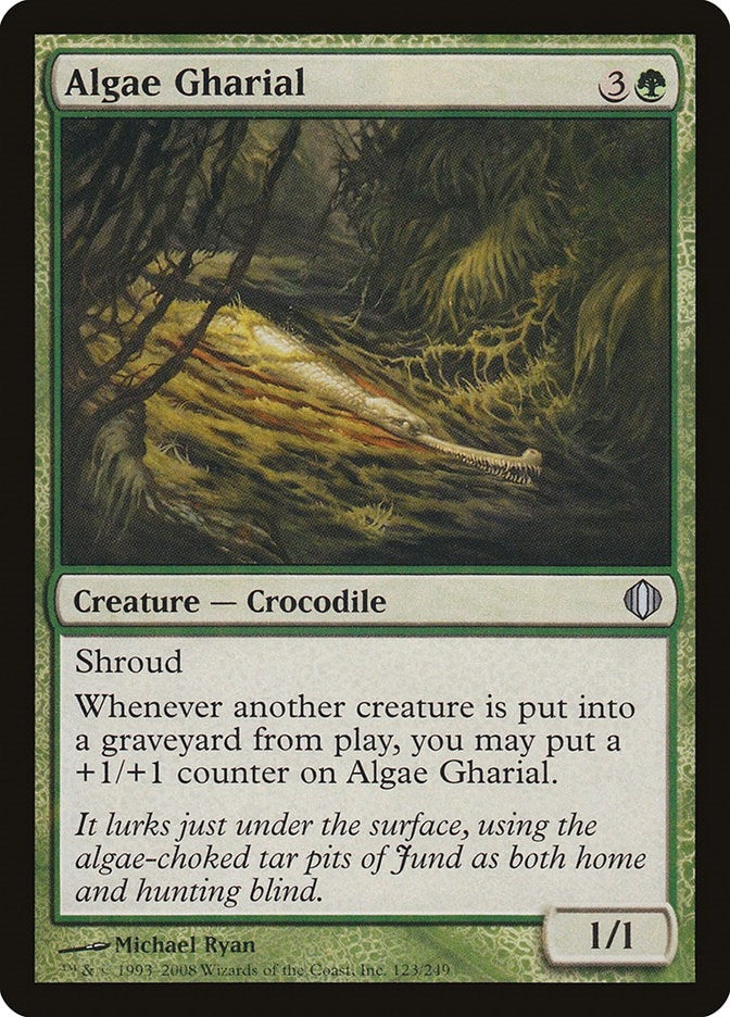 Image for Algae Gharial (123) [Shards of Alara] - Magic: The Gathering