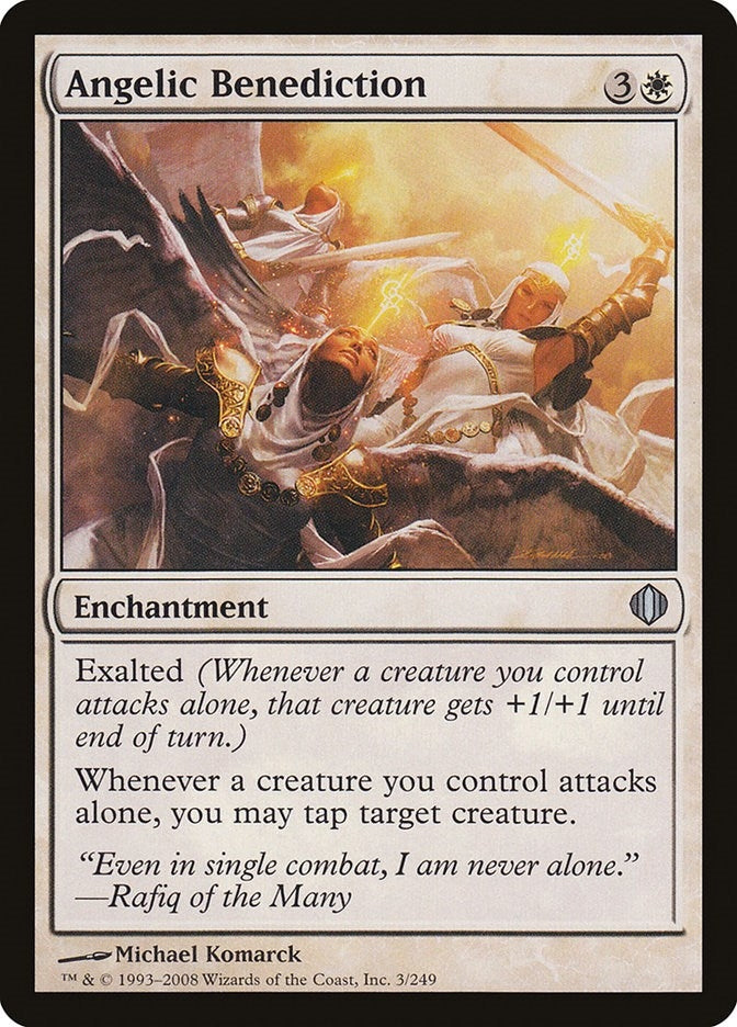 Image for Angelic Benediction (3) [Shards of Alara] - Magic: The Gathering