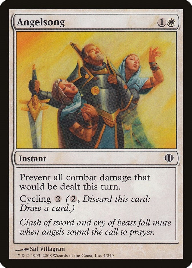 Image for Angelsong (4) [Shards of Alara] - Magic: The Gathering