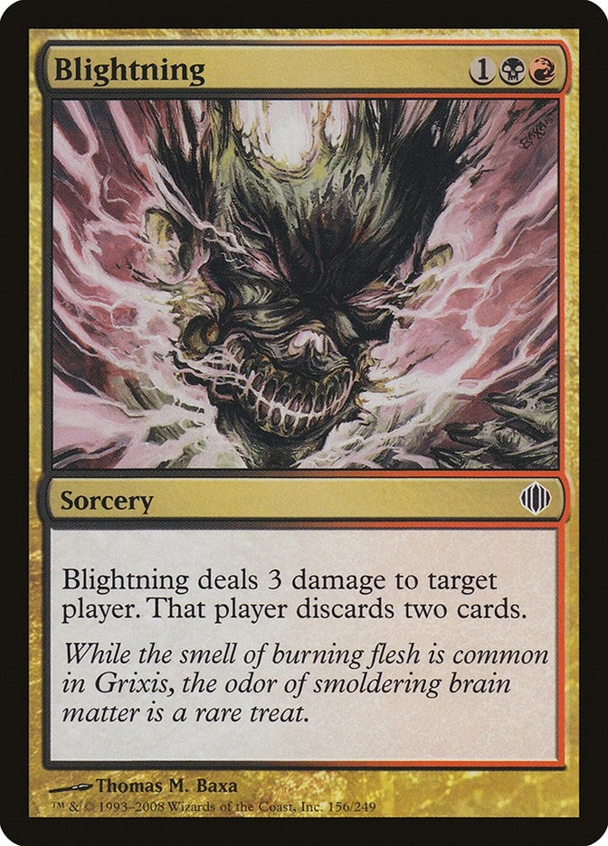 Image for Blightning (156) [Shards of Alara] - Magic: The Gathering