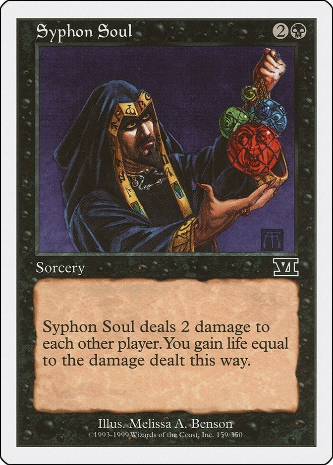 Image for Syphon Soul (159) [Classic Sixth Edition] - Magic: The Gathering