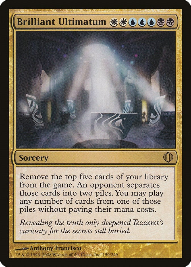 Image for Brilliant Ultimatum (159) [Shards of Alara] - Magic: The Gathering