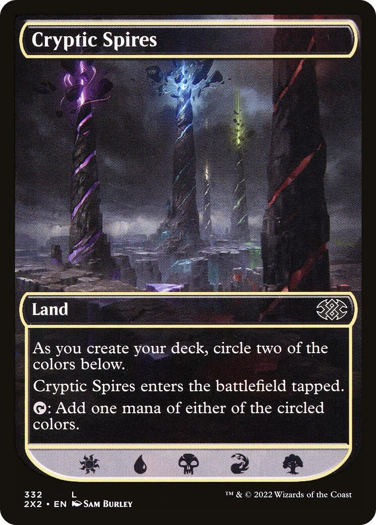 Image for Cryptic Spires (332) [Double Masters 2022] - Magic: The Gathering