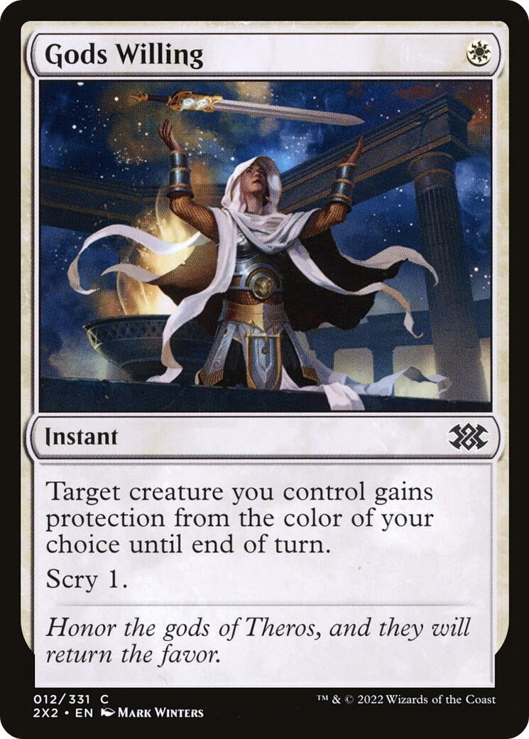 Image for Gods Willing (12) [Double Masters 2022] - Magic: The Gathering