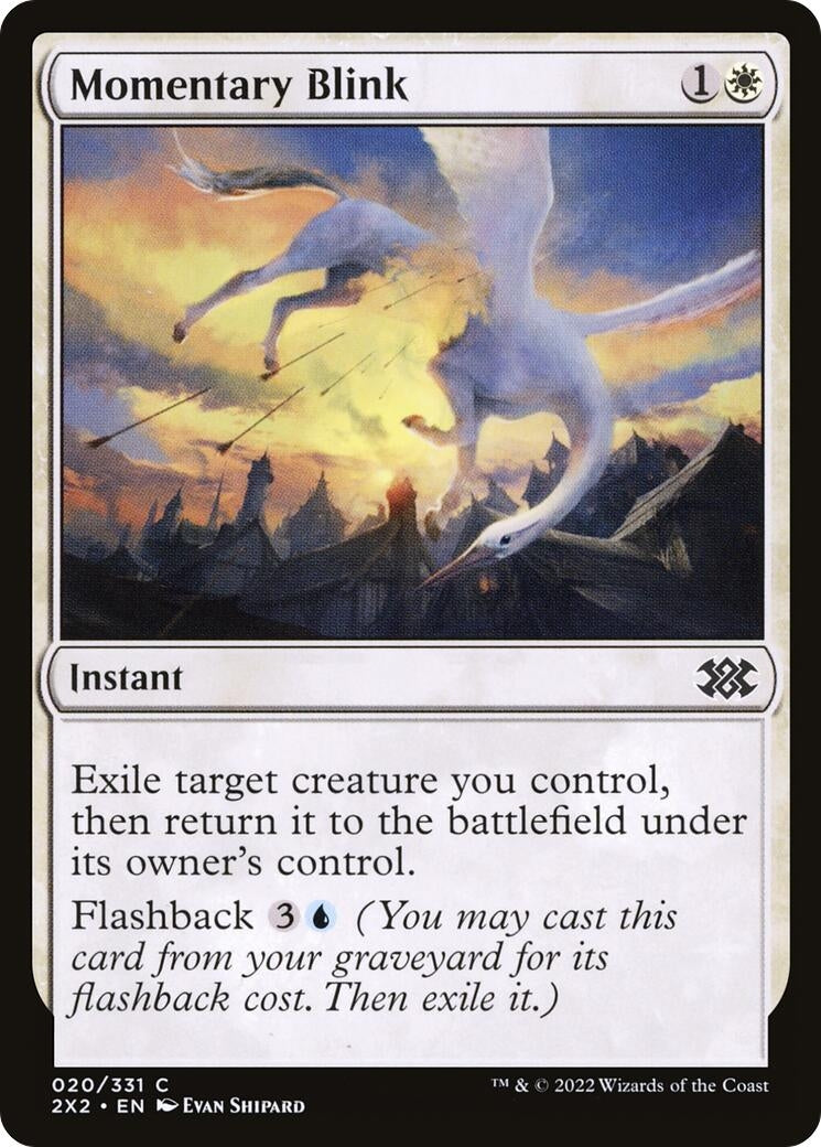 Image for Momentary Blink (20) [Double Masters 2022] - Magic: The Gathering