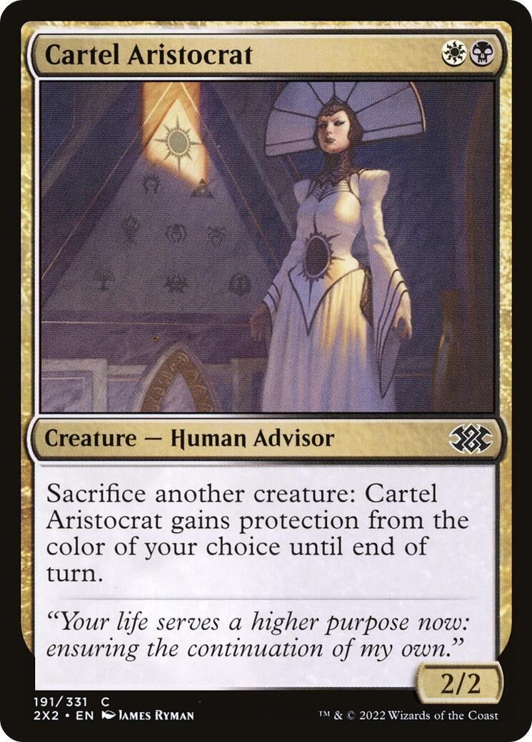 Image for Cartel Aristocrat (191) [Double Masters 2022] - Magic: The Gathering