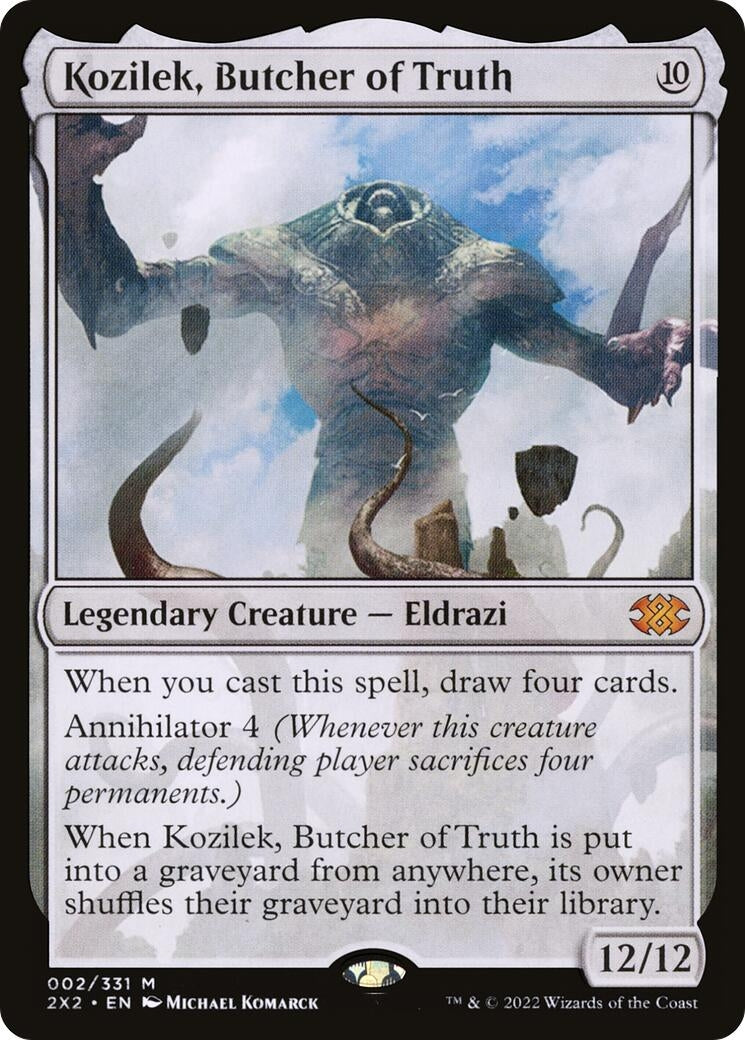 Image for Kozilek, Butcher of Truth (2) [Double Masters 2022] - Magic: The Gathering