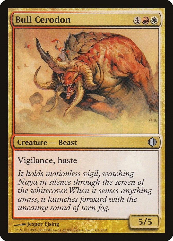 Image for Bull Cerodon (161) [Shards of Alara] - Magic: The Gathering
