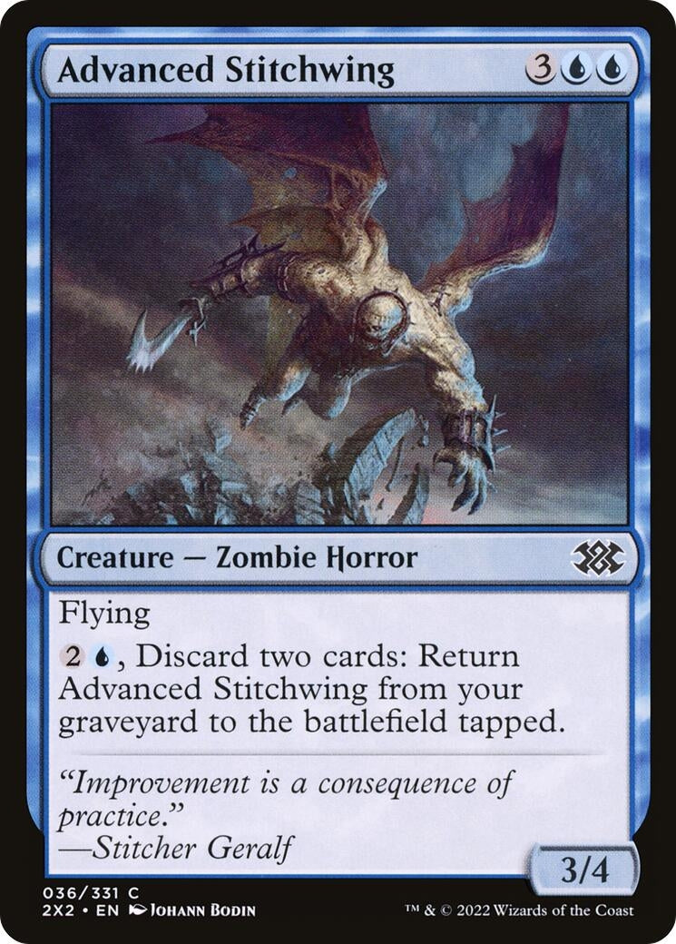 Image for Advanced Stitchwing (36) [Double Masters 2022] - Magic: The Gathering