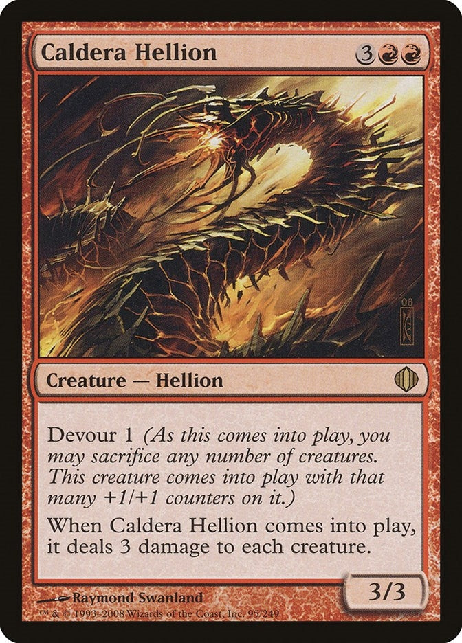 Image for Caldera Hellion (95) [Shards of Alara] - Magic: The Gathering
