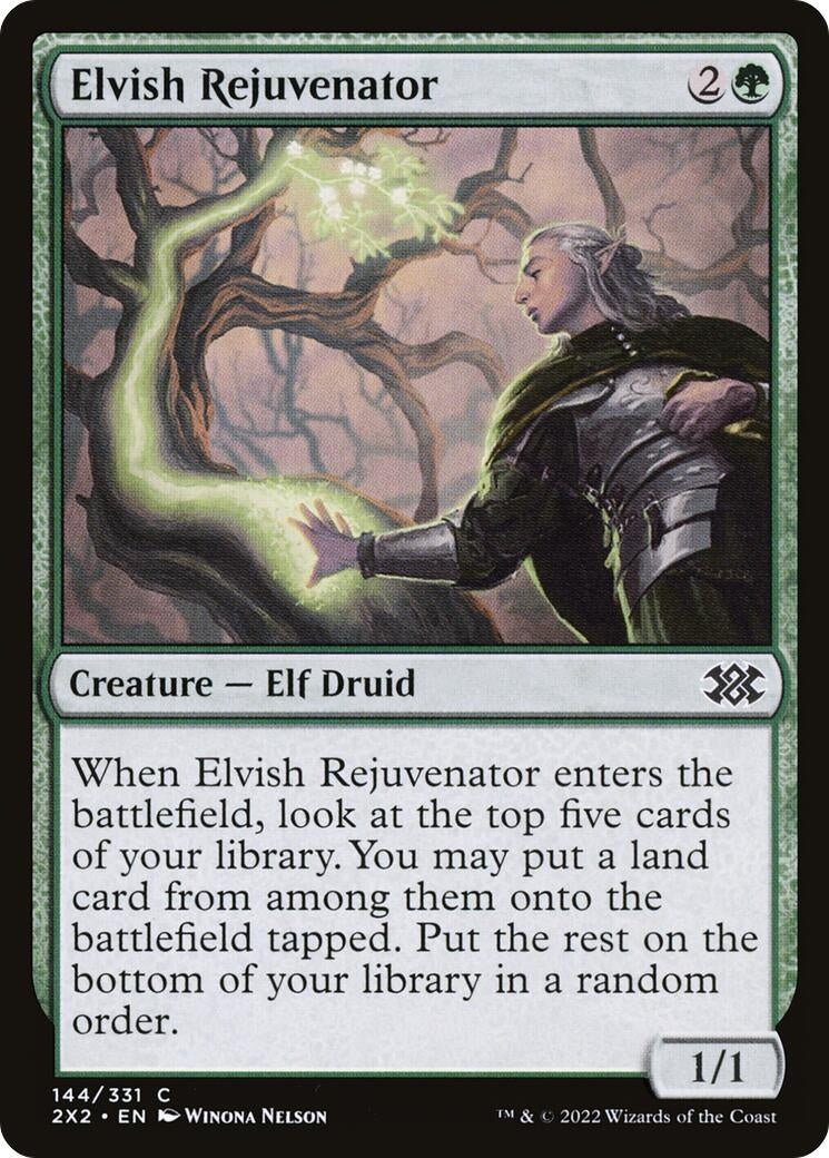 Image for Elvish Rejuvenator (144) [Double Masters 2022] - Magic: The Gathering